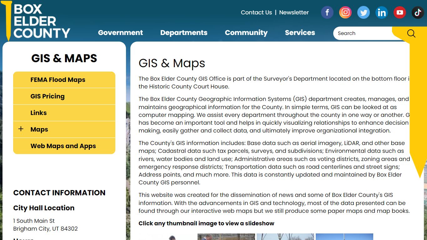 GIS & Maps | Box Elder County Utah